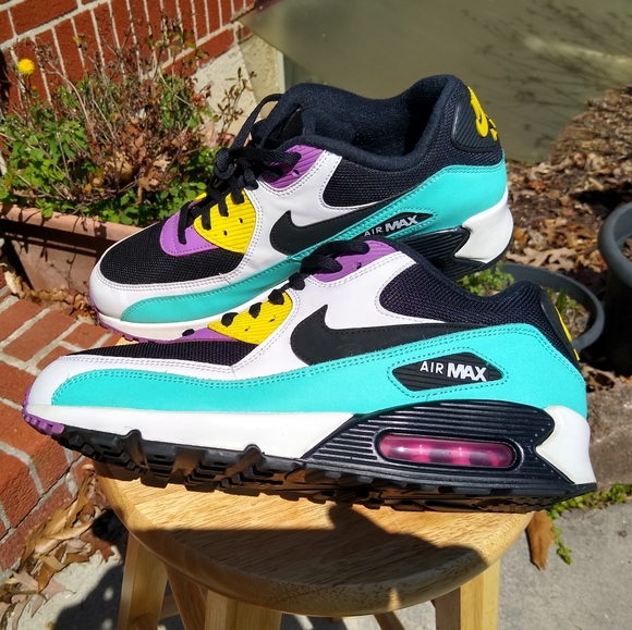 Nike Other - Air Max 90 'black bright Violet White'